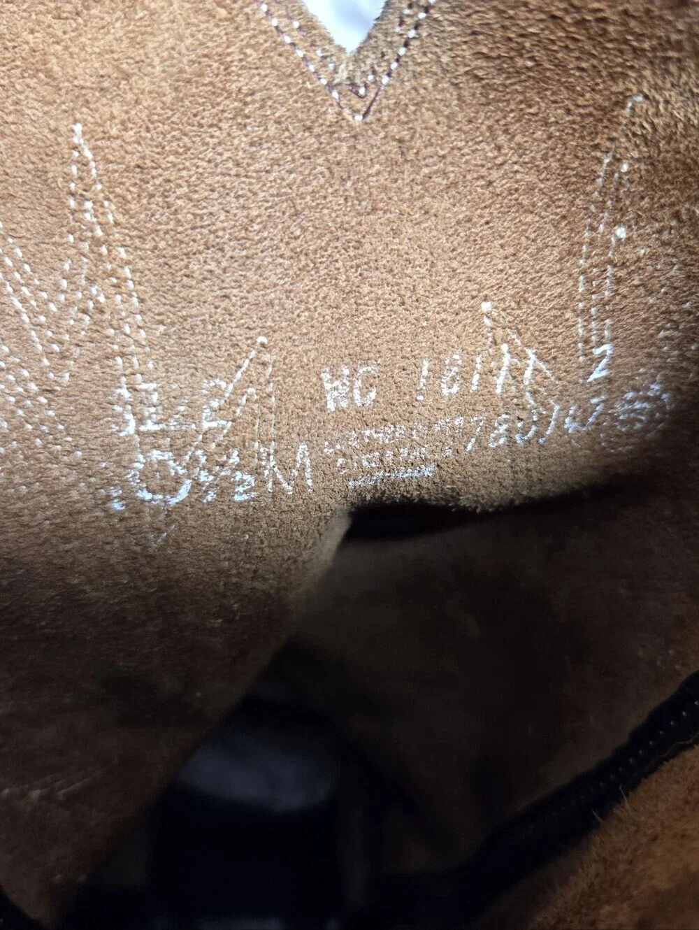 Levi’s Western‎ Cowboy Boots 10.5 M Brown Ostrich Embossed Leather Vintage